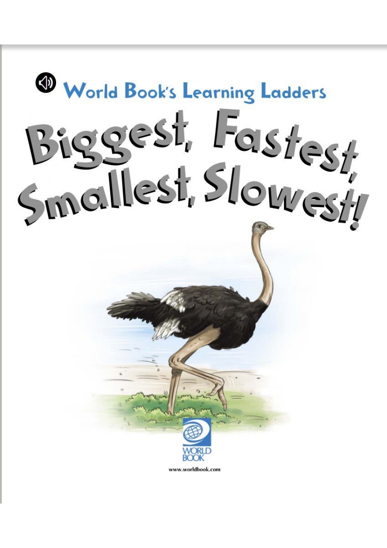 学习阶梯learning ladders第3级电子版：动物之最 ，大小 4.51M 总页数 32 页 PDF电子文档下载